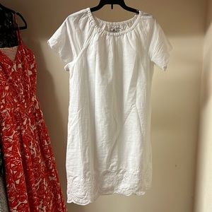 Vineyard vines like new kids large white dress